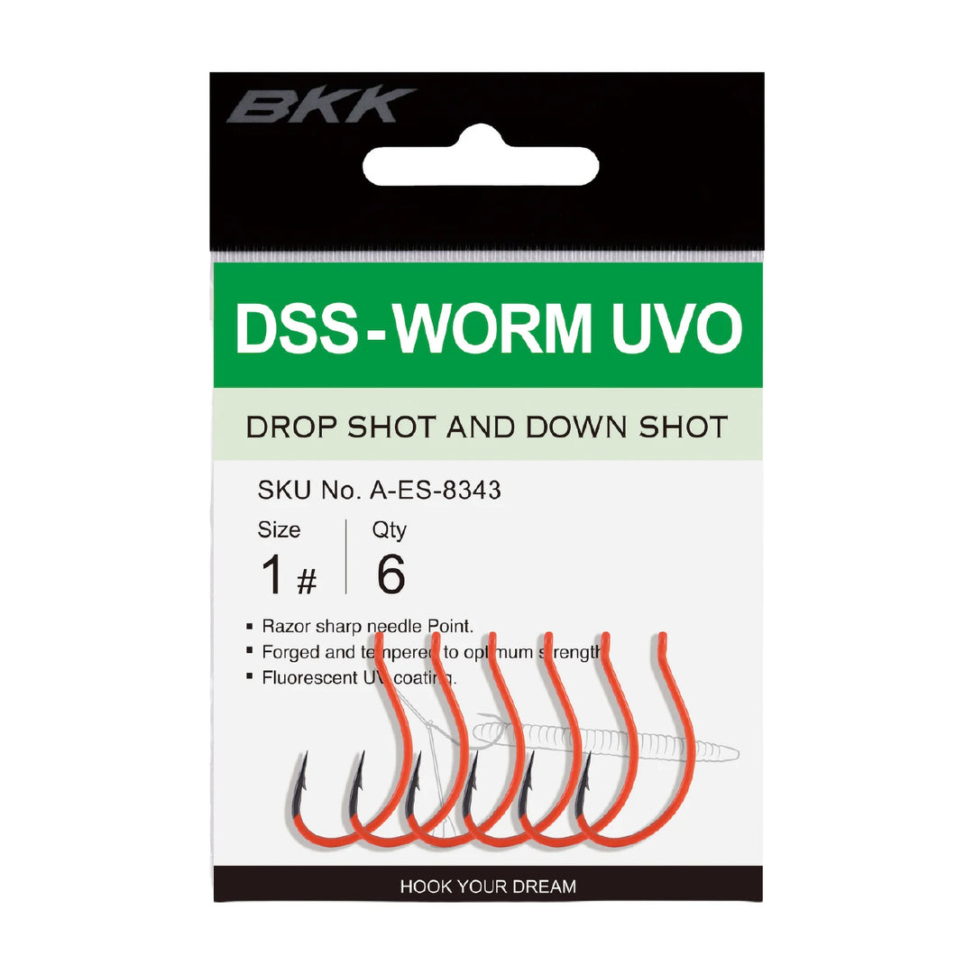 BKK DSS-Worm UVO Hook