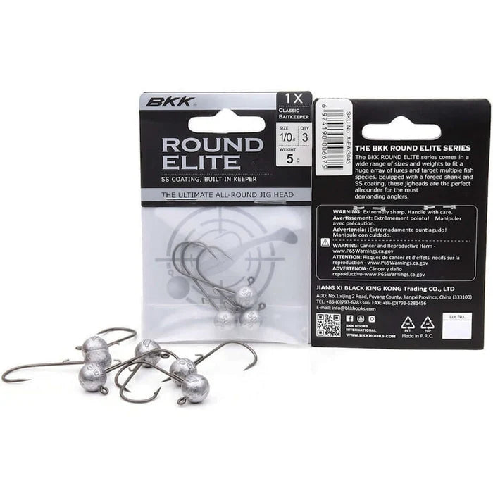 BKK Round Elite Classic Bait Keeper / Jig Head