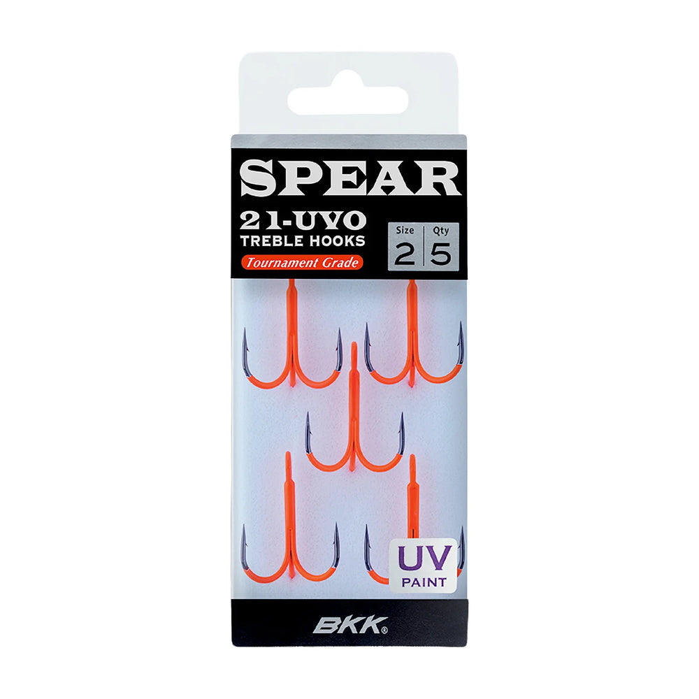 BKK Spear-21 SS UVO Treble Hook