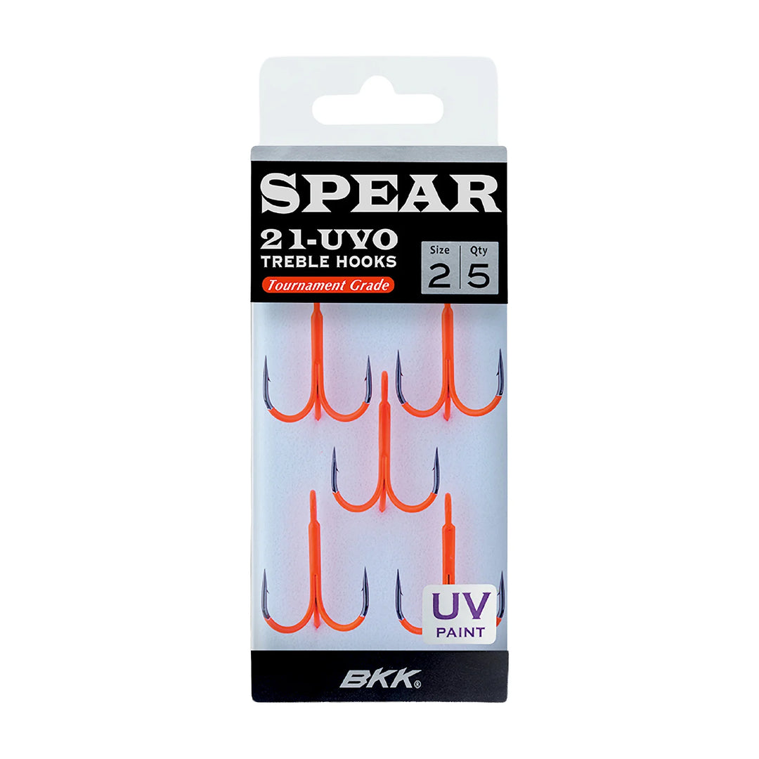 BKK Spear-21 SS UVO Treble Hook