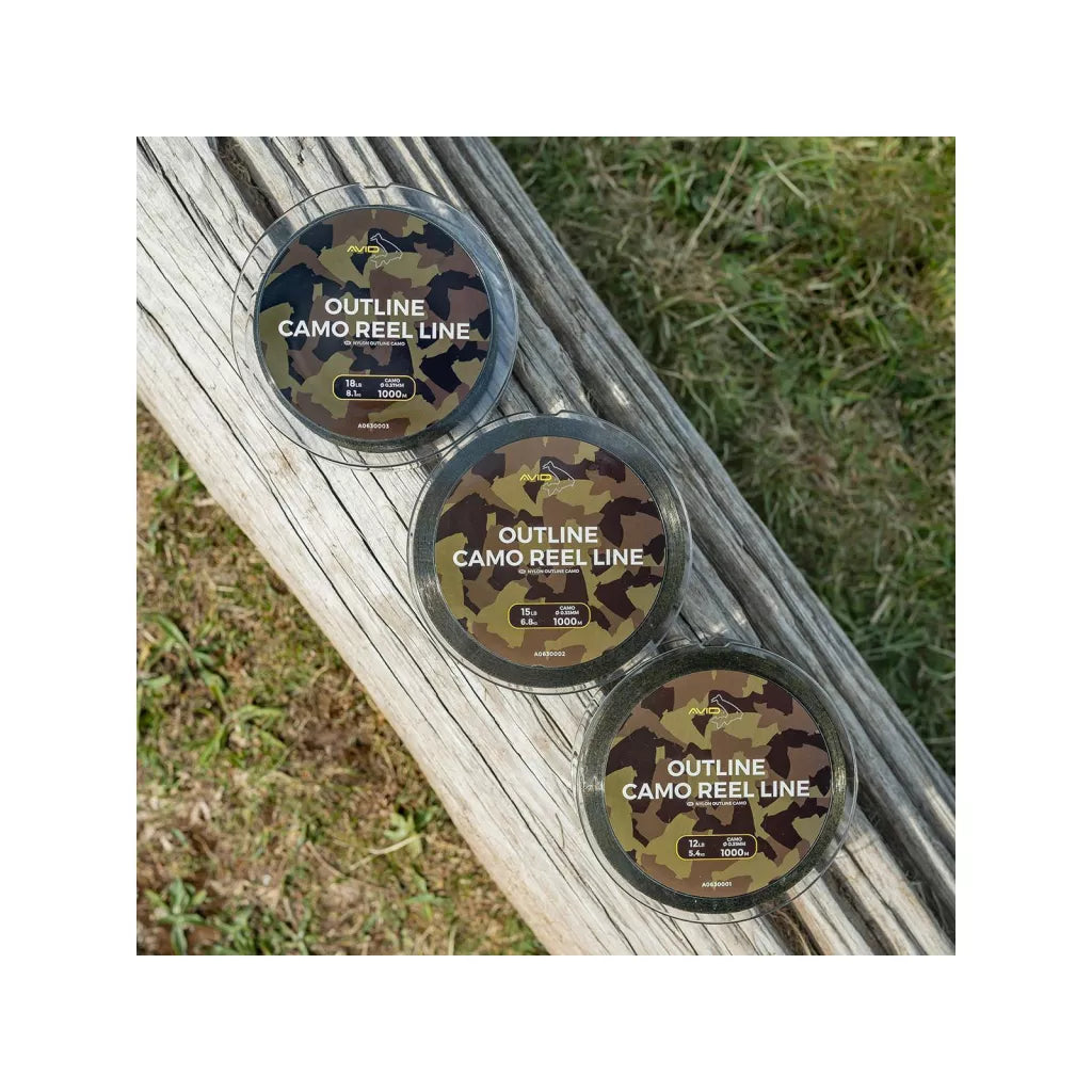 Avid Outline Camo Reel Line