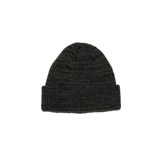 Avid Marl Knit Beanie Green