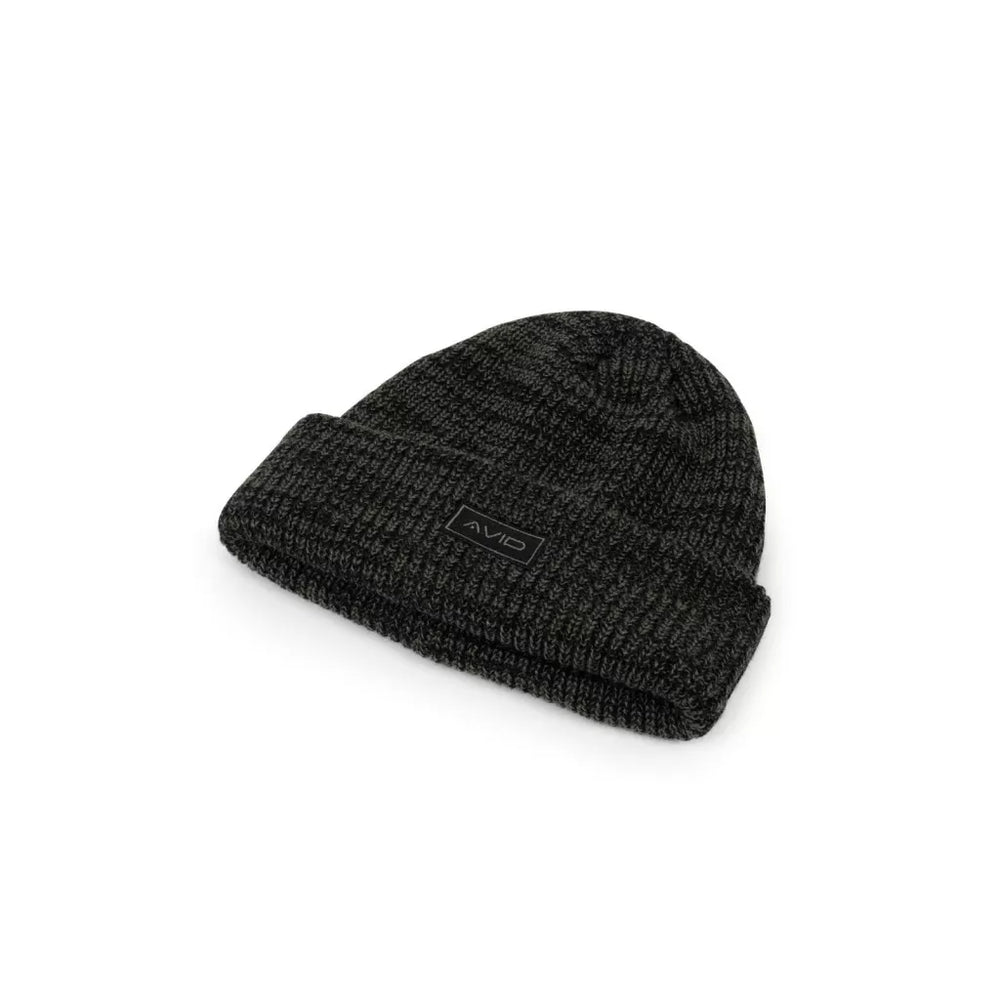 Avid Marl Knit Beanie Green