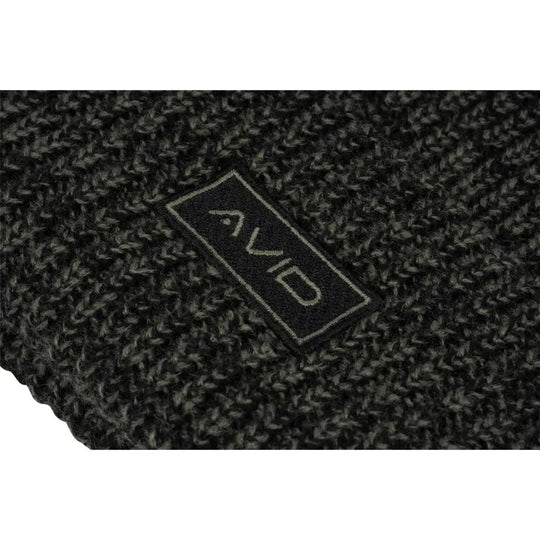 Avid Marl Knit Beanie Green