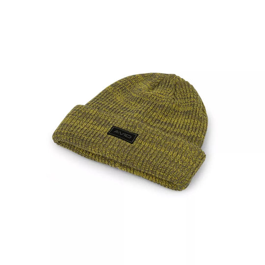 Avid Marl Knit Beanie Yellow