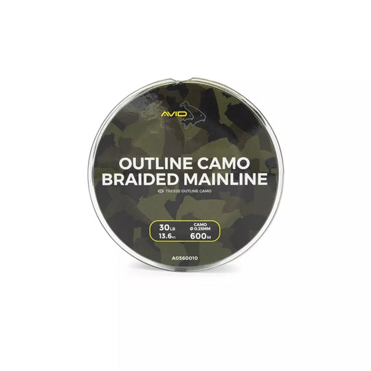 Avid Outline Camo Braided Mainline 30lb