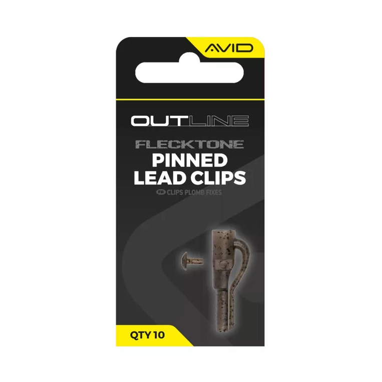 Avid Outline FleckTone Pinned Lead Clips