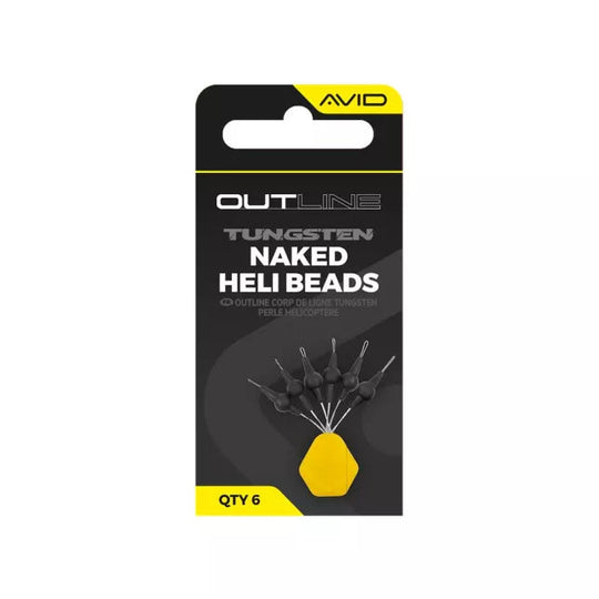 Avid Outline Tungsten Naked Heli Beads