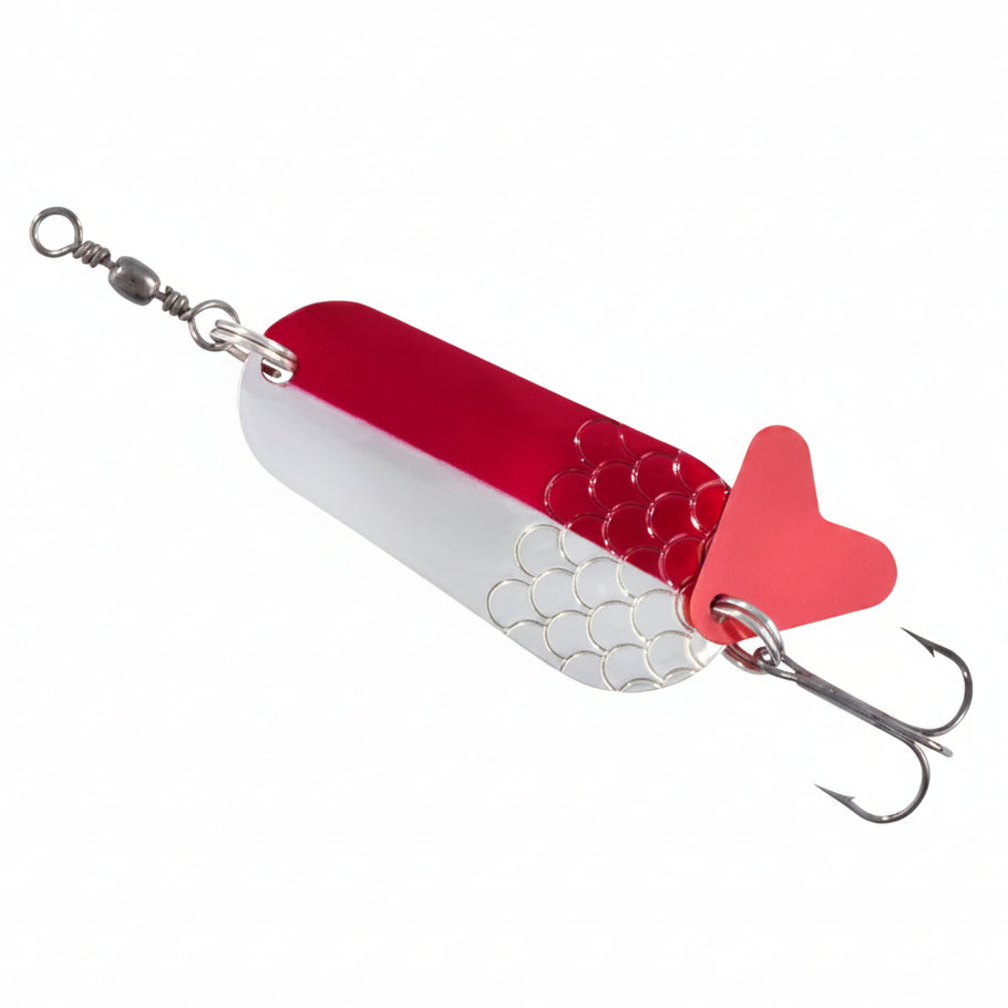 Balzer Colonel Classic Blinker Curvy Silber/Rot
