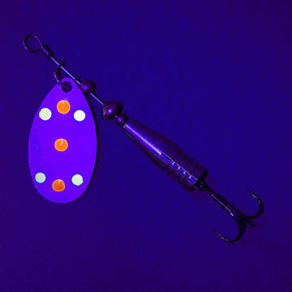 Balzer Colonel UV Wonder Spinner Snowflake