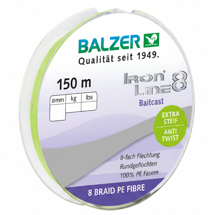 Balzer Ironline 8x Braid Baitcast