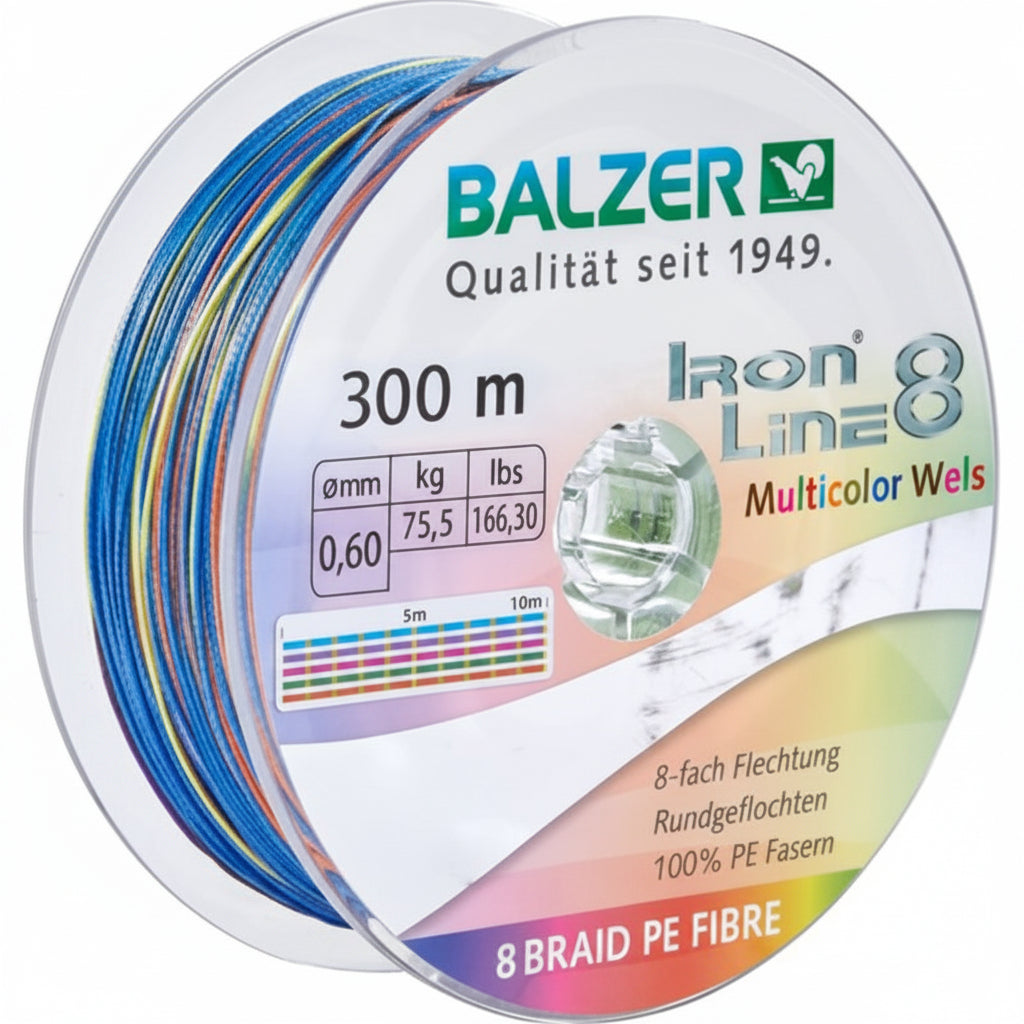 Balzer Ironline 8x Braid Multicolor Wels