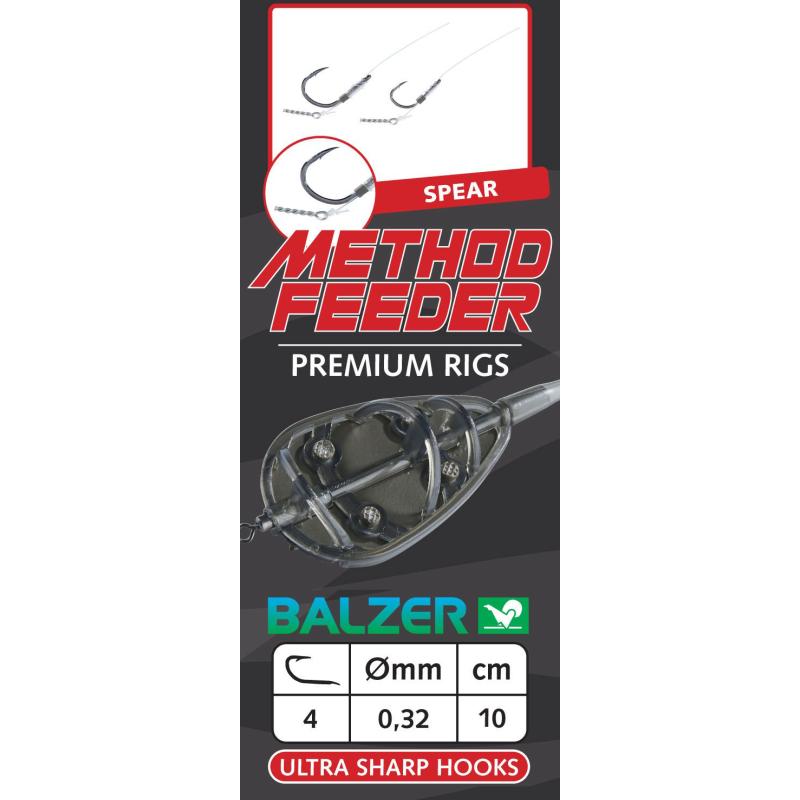 Balzer Mono Method Feeder Rigs mit Speer