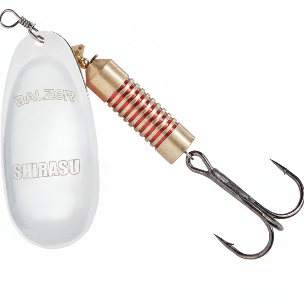 Balzer Shirasu Hecht Spinner Silber