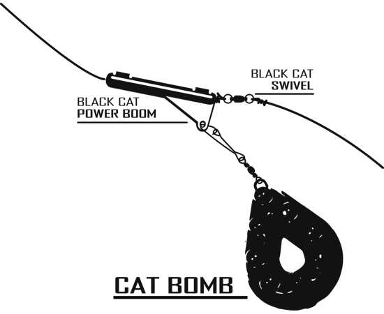 Black Cat Cat Bomb Black Dull