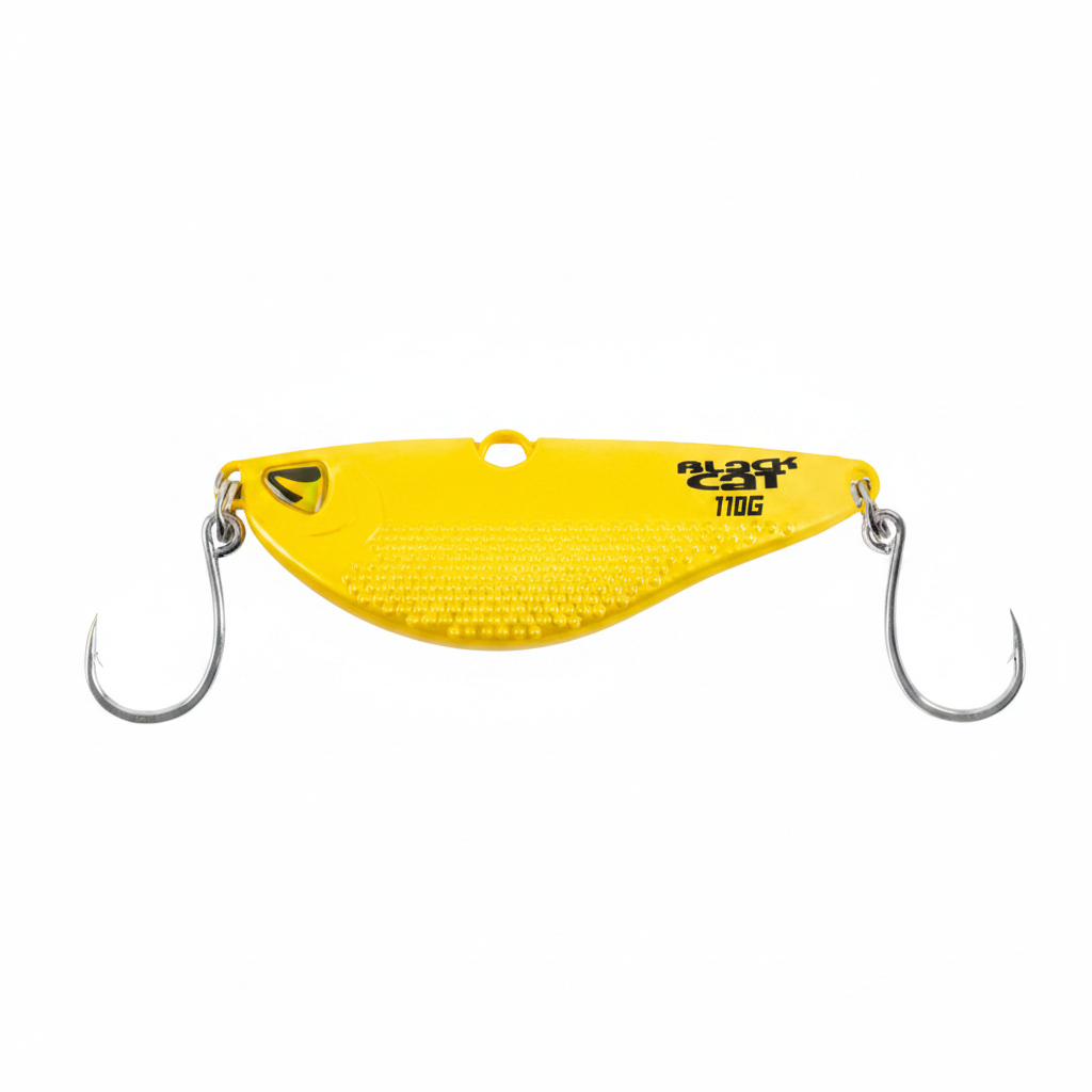 Black Cat Heavy Vibe V Lure Yellow