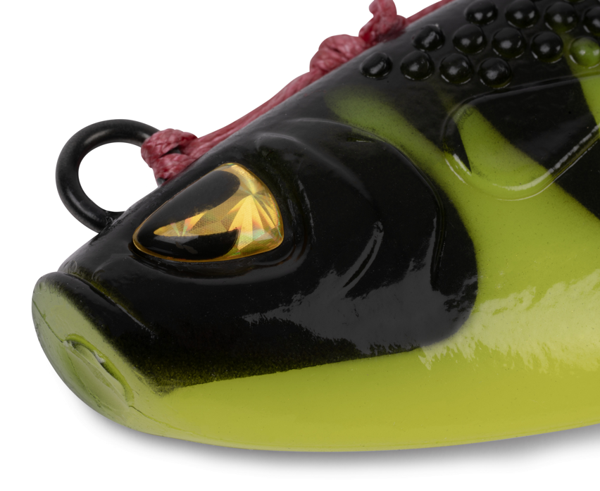 Black Cat Mad Flash Spin Tail - Shock Perch