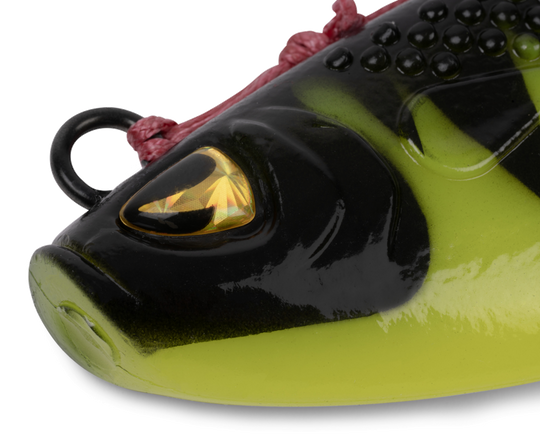 Black Cat Mad Flash Spin Tail - Shock Perch