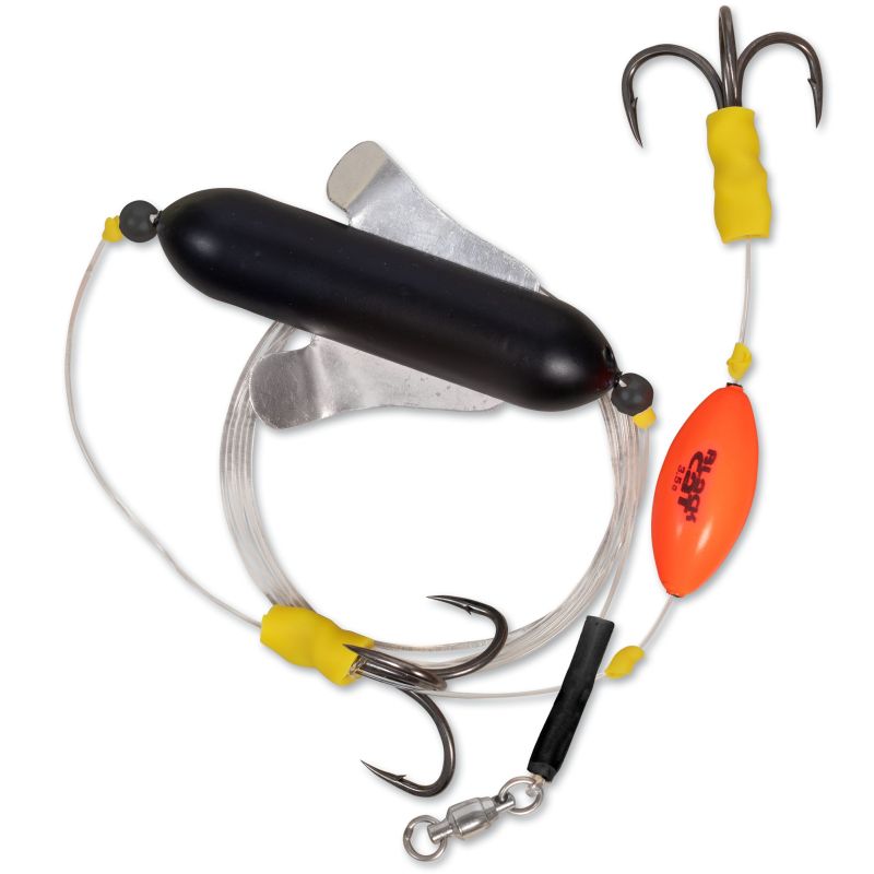 Black Cat Worm River Rig