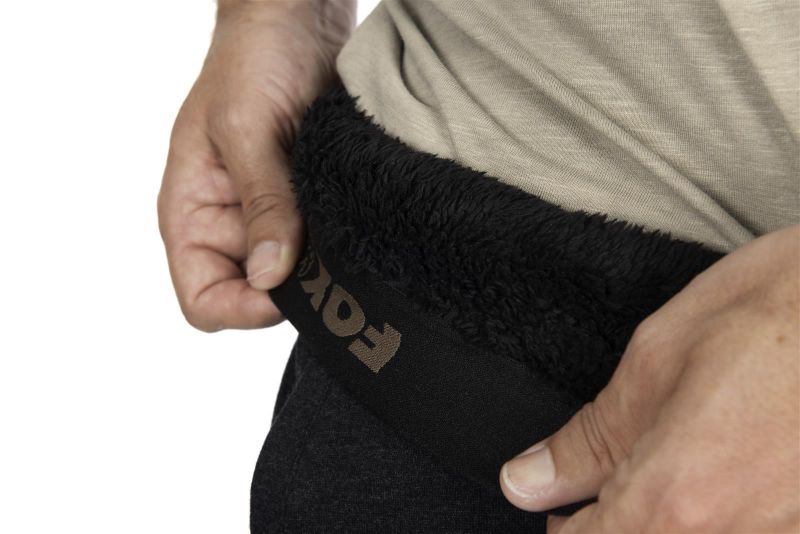 Fox Collection Sherpa Jogger Black & Orange