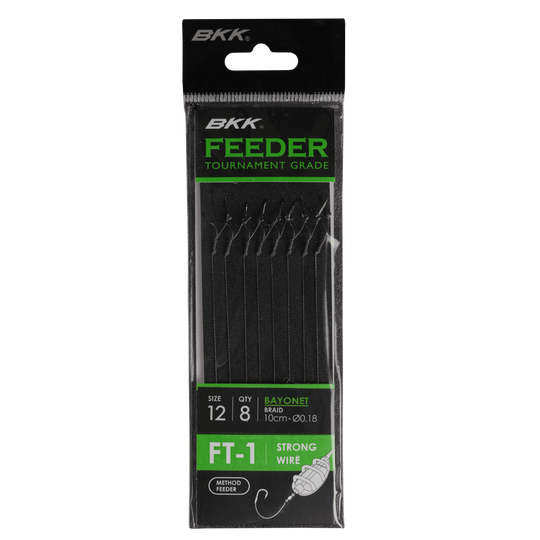 BKK FT-1 Feeder Tournament Braided Bayonet Rigs