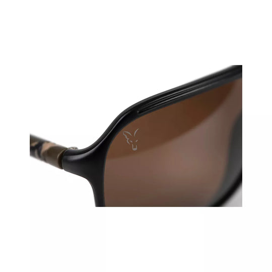 Fox AV8 Black &amp; Camo - Brown Lens