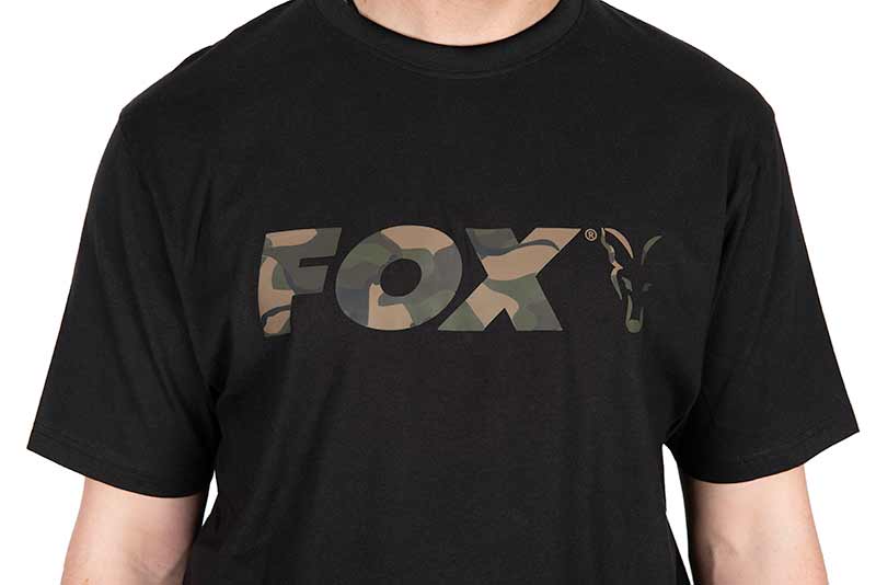 Fox Black &amp; Camo Logo T-Shirt