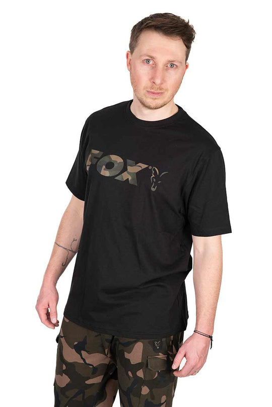 Fox Black &amp; Camo Logo T-Shirt