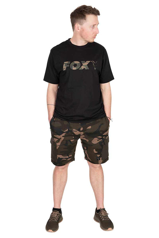 Fox Black &amp; Camo Logo T-Shirt