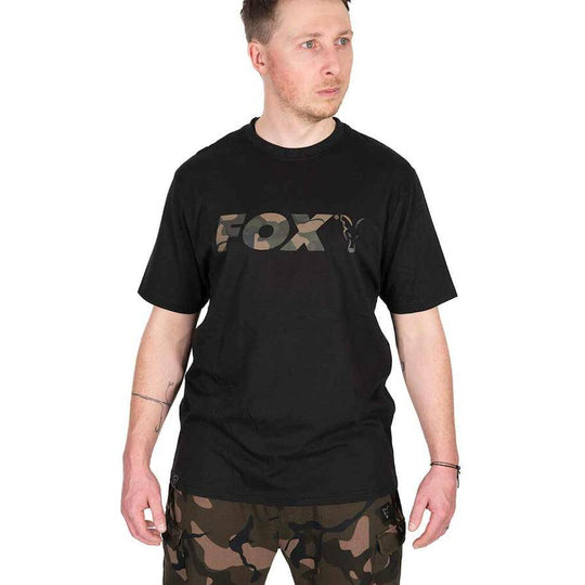 Fox Black &amp; Camo Logo T-Shirt