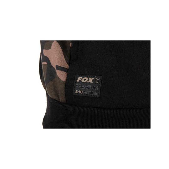 Fox Black &amp; Camo Pullover Premium 310 Hoodie