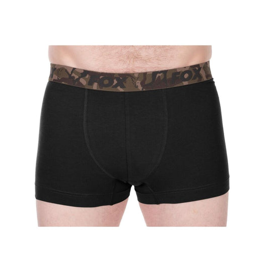 Fox Boxer Shorts Khaki / Black
