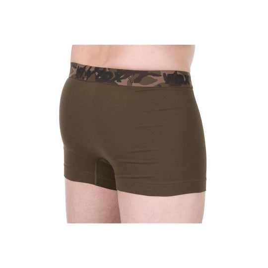 Fox Boxer Shorts Khaki / Black