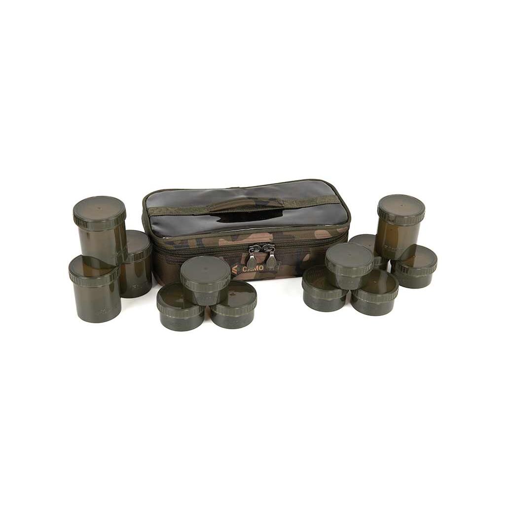 Fox Camolite 12 Pot Hookbait Case
