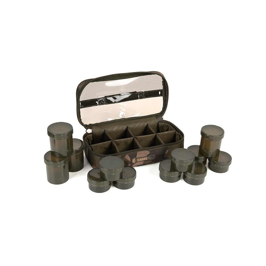 Fox Camolite 12 Pot Hookbait Case
