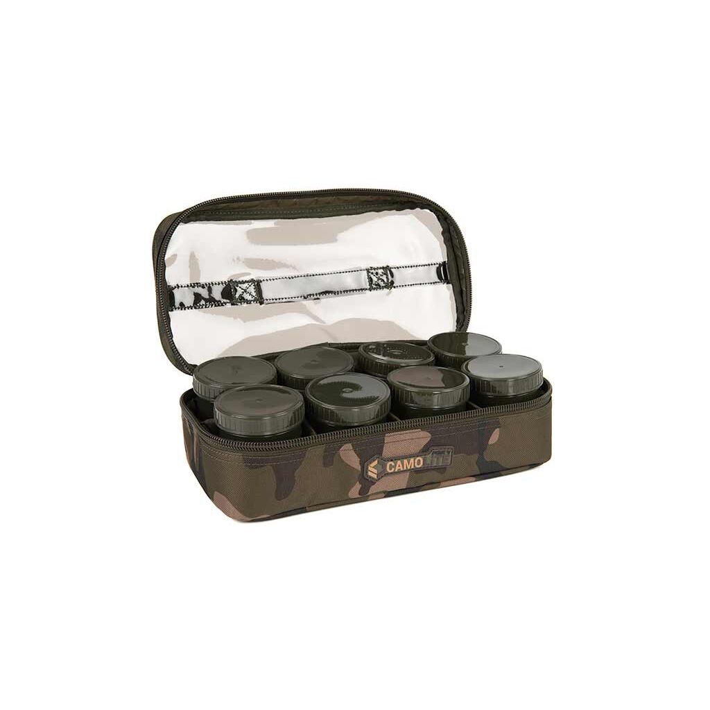 Fox Camolite 12 Pot Hookbait Case