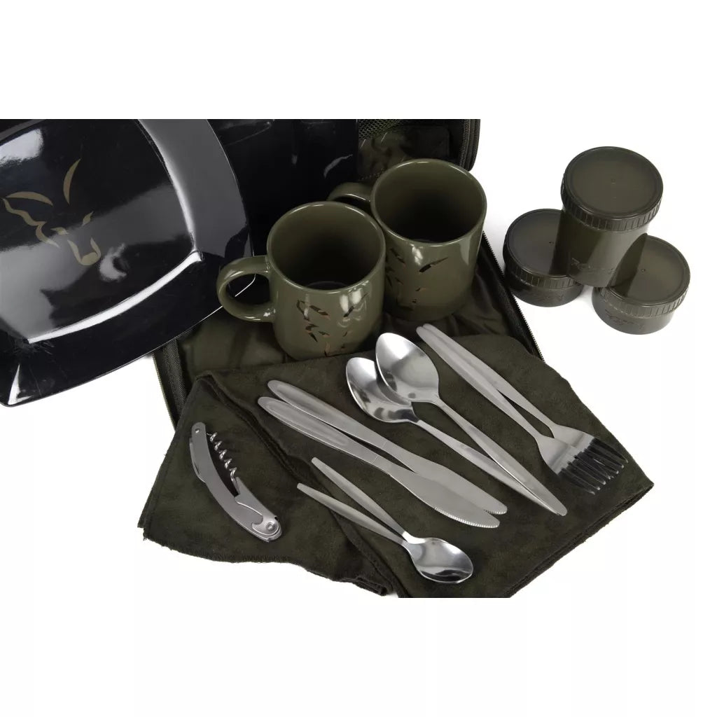 Fox Camolite 2 Person Dinner Set