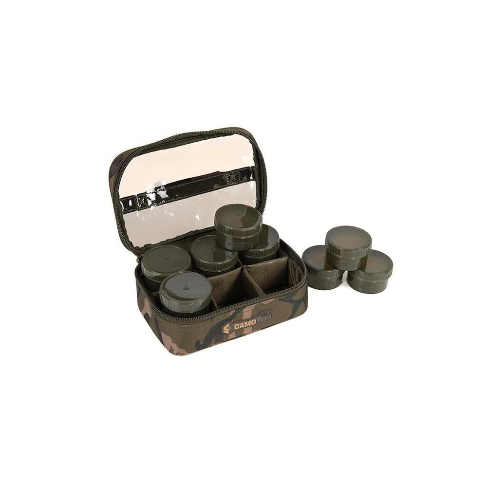 Fox Camolite 8 Pot Hookbait Case