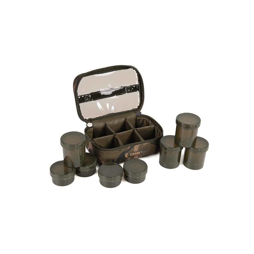Fox Camolite 8 Pot Hookbait Case