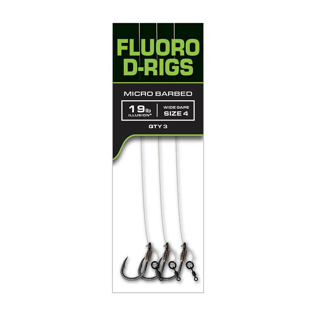 Fox Carp Ready Rigs - Fluoro D-Rig