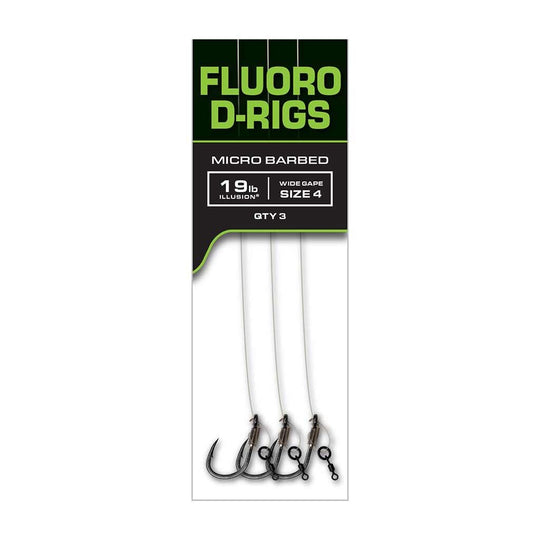 Fox Carp Ready Rigs - Fluoro D-Rig