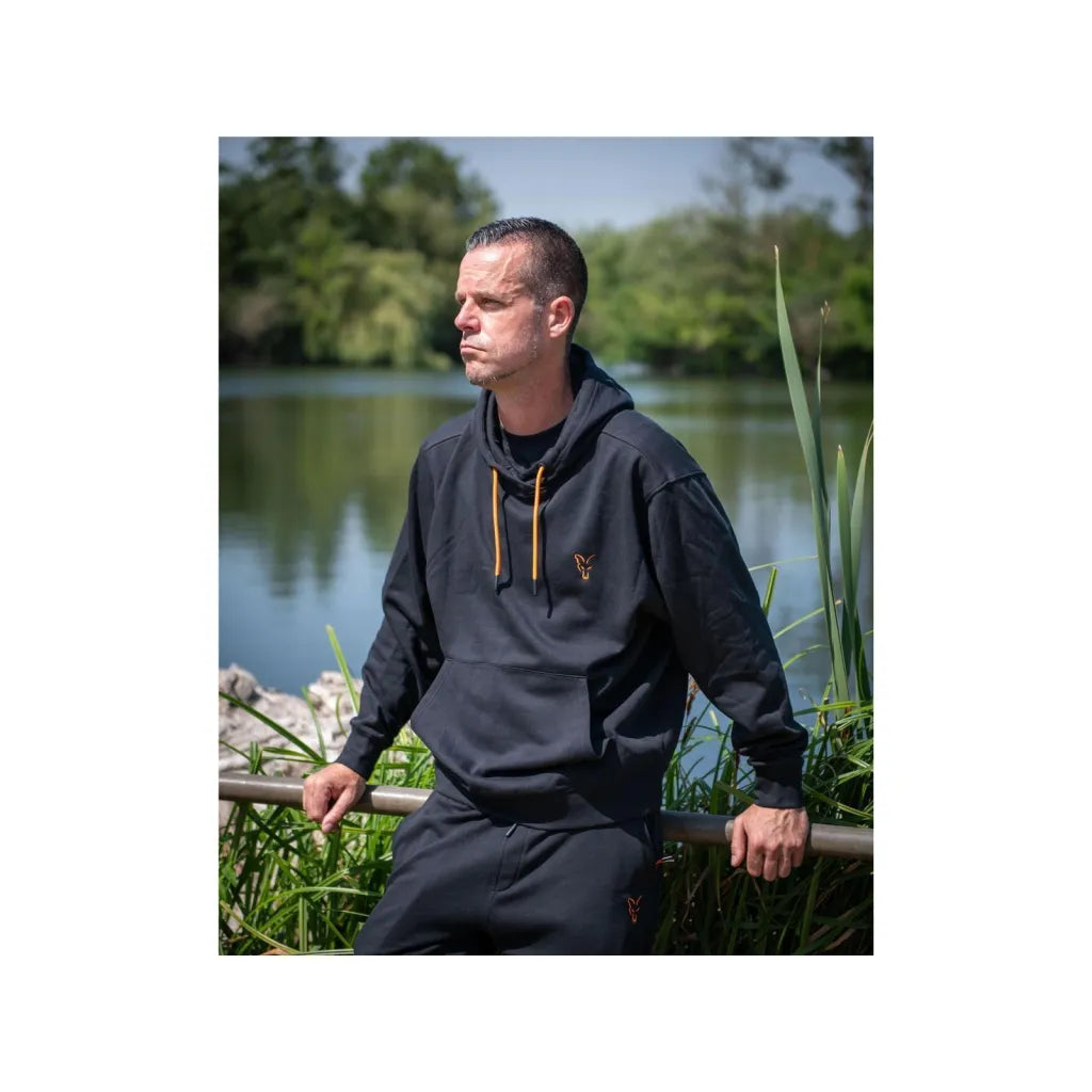 Fox Classic Hoody - Black &amp; Orange