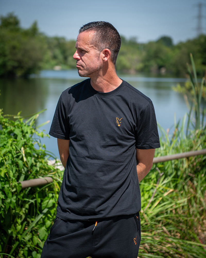Fox Classic T-Shirt - Black &amp; Orange