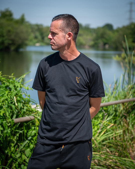 Fox Classic T-Shirt - Black &amp; Orange