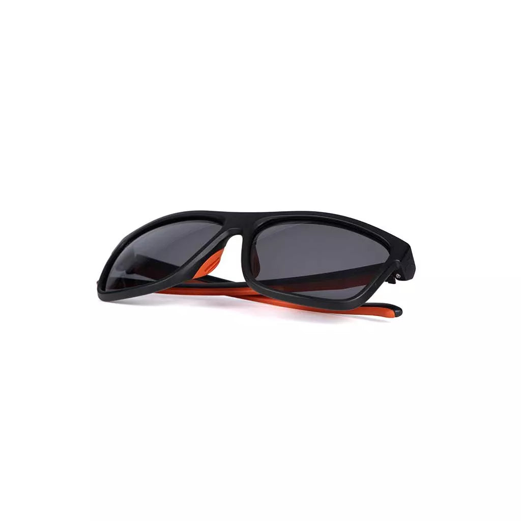 Fox Collection Black Orange Shades - Grey Lense