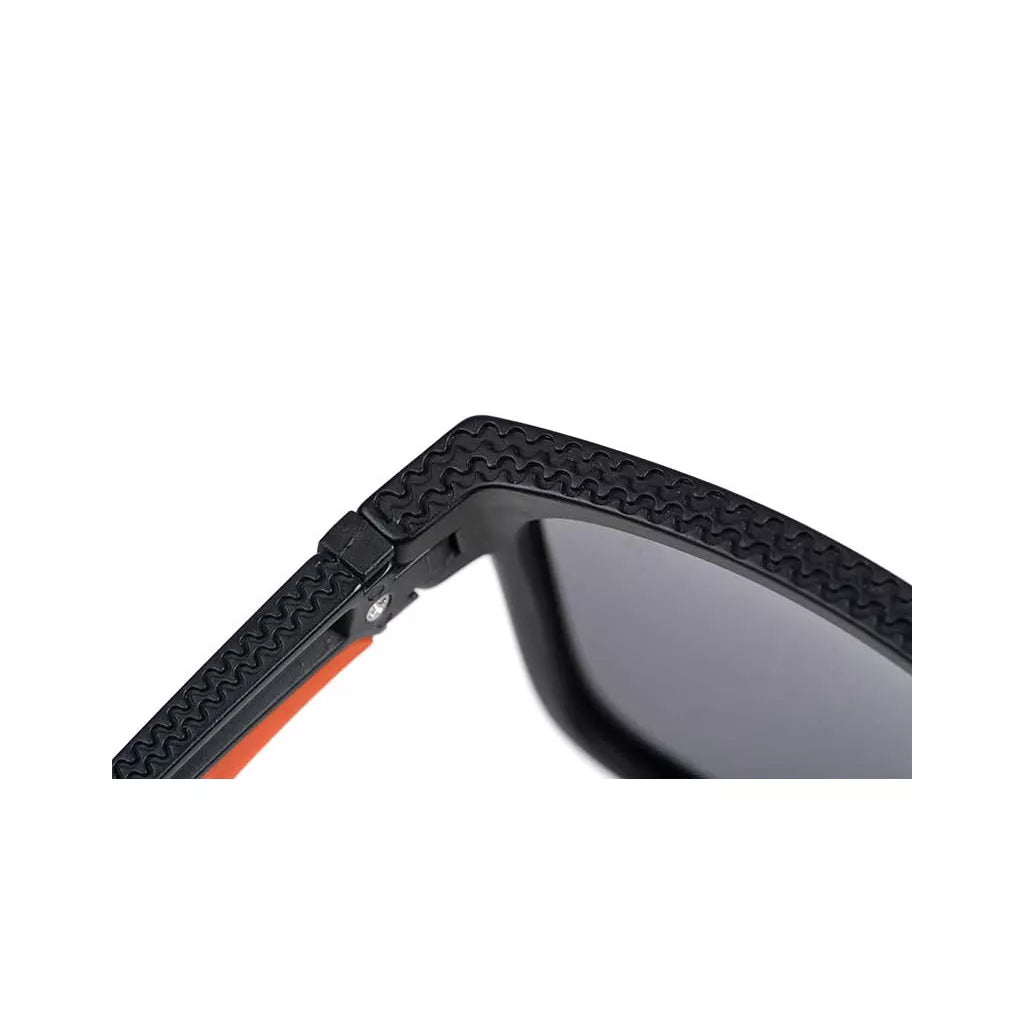 Fox Collection Black Orange Shades - Grey Lense