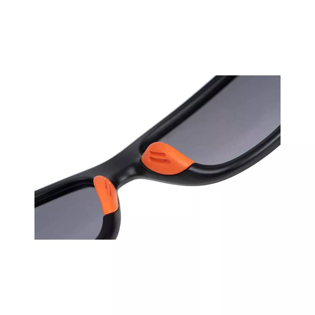 Fox Collection Black Orange Shades - Grey Lense