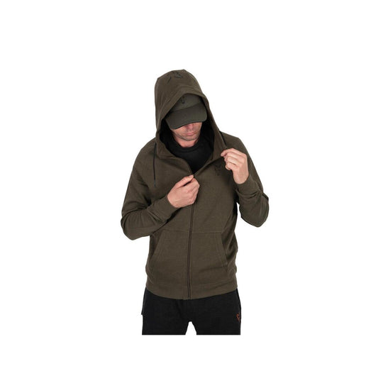 Fox Collection Lightweight Hoody Green & Black