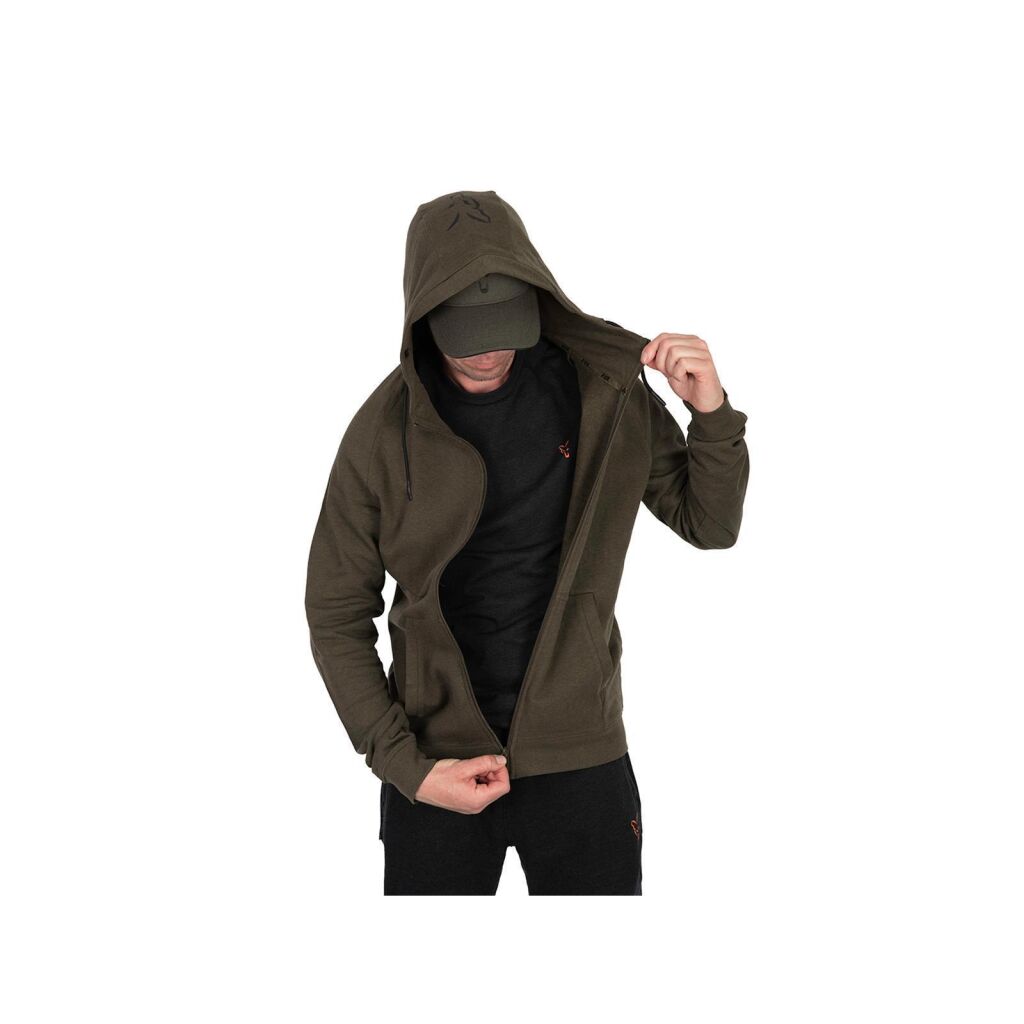Fox Collection Lightweight Hoody Green & Black