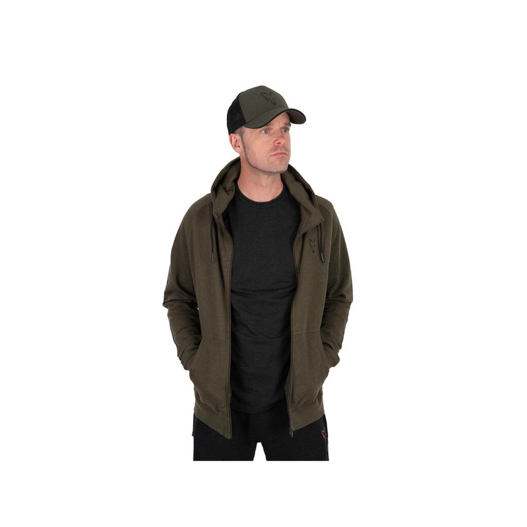 Fox Collection Lightweight Hoody Green & Black